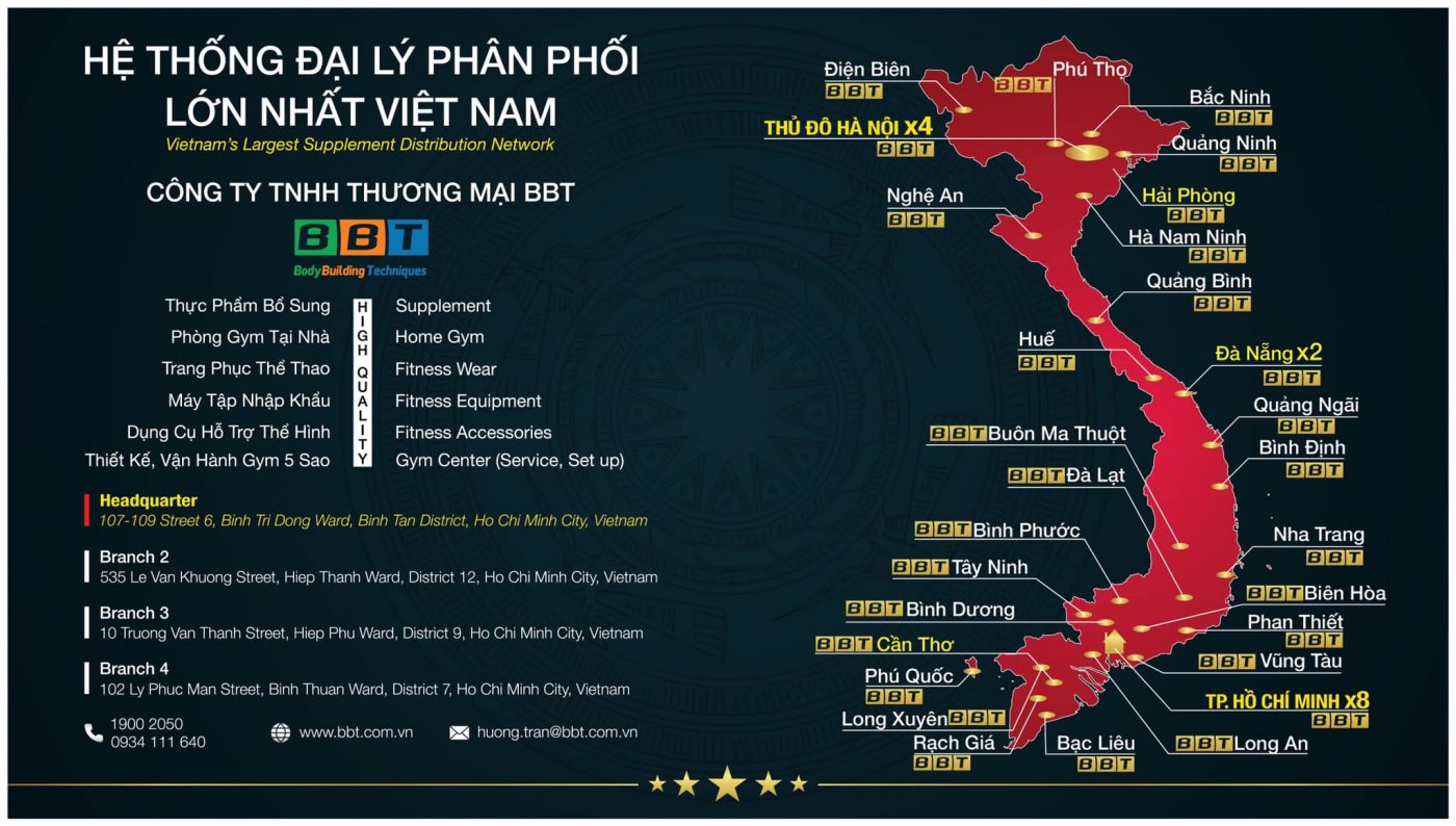 BBT - HỆ THỐNG PHÂN PHỐI LỚN NHẤT VIỆT NAM