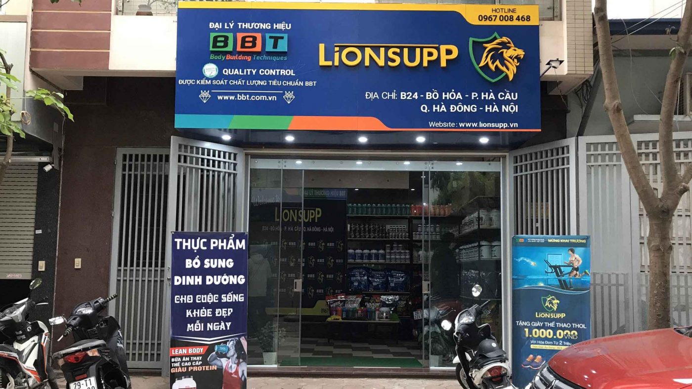 Cửa hàng Lion Supp Hà Nội