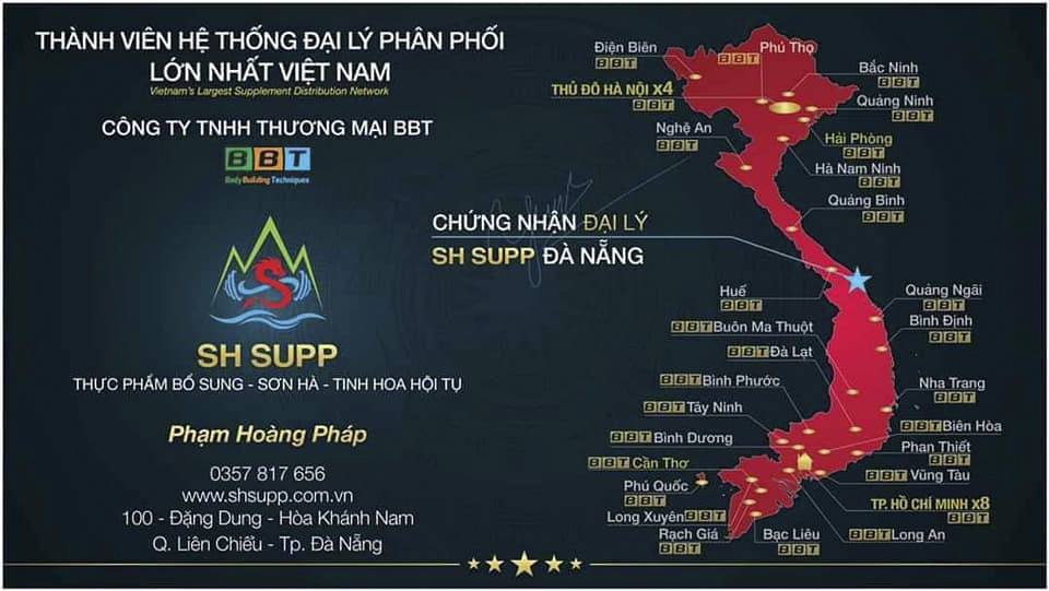 SH Supp – Đại lý BBT Đà Nẵng