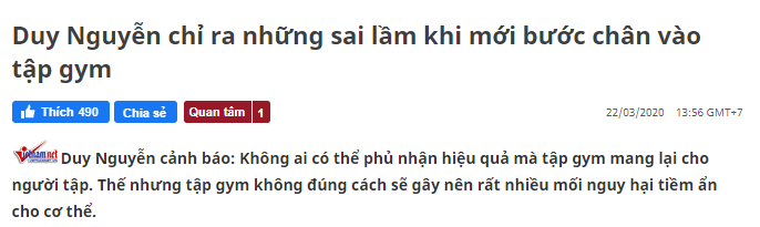 bài báo Duy Nguyễn