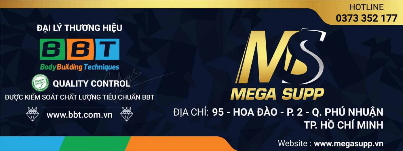 Mega Supp đại lý thương hiệu mới nhất của BBT