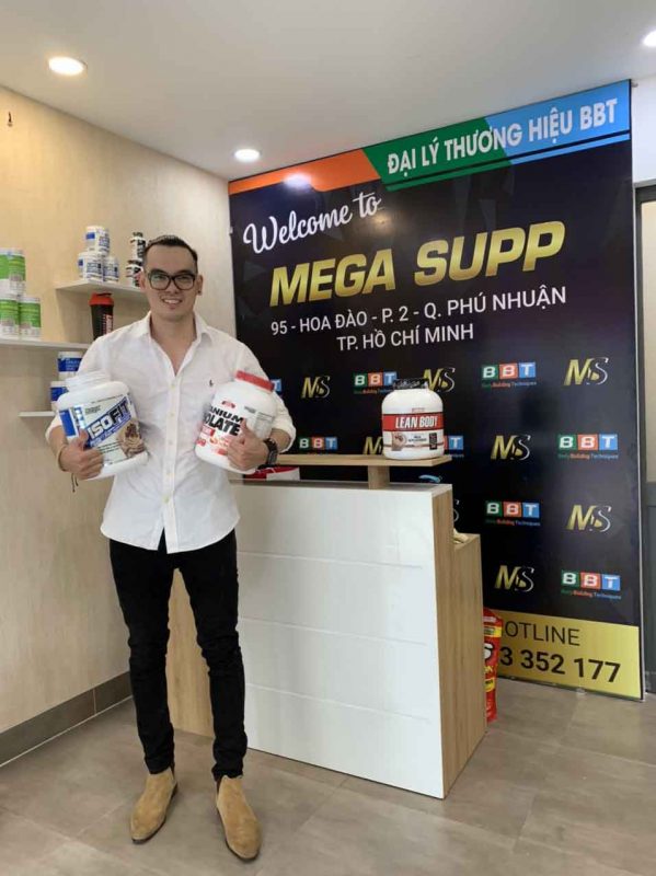 Anh Huy ông chủ Mega Supp