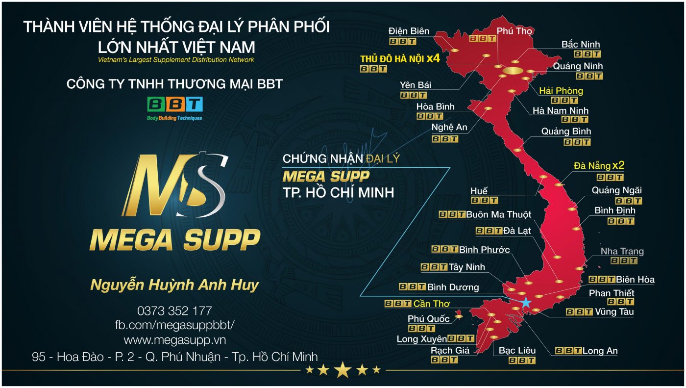 Mega Supp đại lý thương hiệu BBT