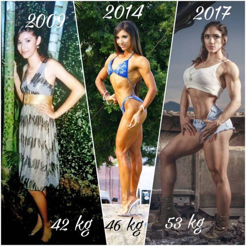 Sandra Grajales thoát gầy nhờ Gym