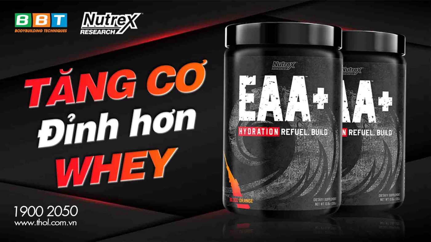 BBT phân phối EAA+ HYDRATION đến từ hãng Nutrex