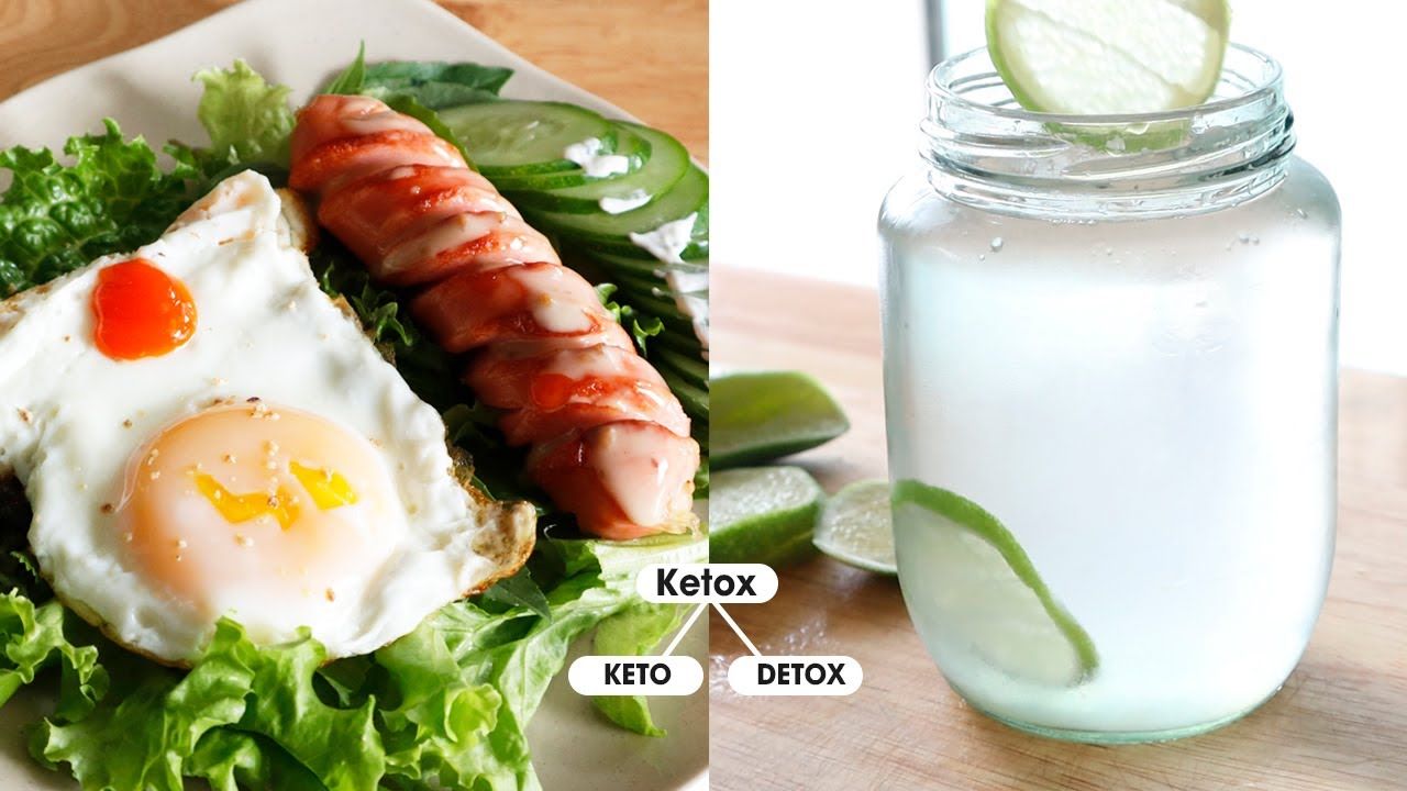 Ketox là phương pháp kết hợp giữa Detox và Keto