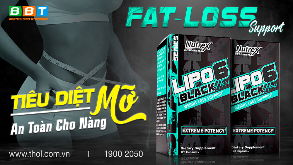 Lipo 6 Black Hers dành riêng cho phái đẹp