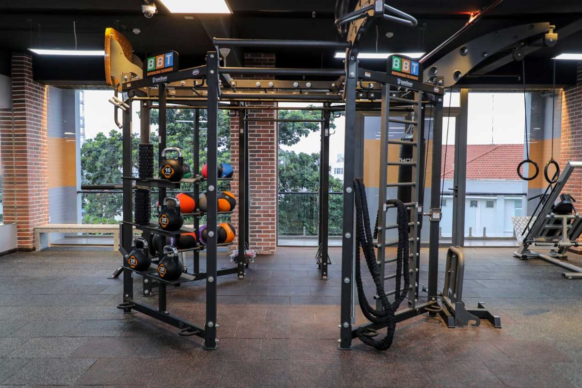 không gian tập luyện đẳng cấp THOL Gym Center