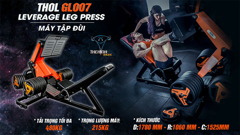 THOL Leverage Leg Press - Máy Đạp đùi 