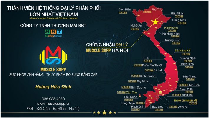 Muscle Supp – Đại lý BBT Ba Đình Hà Nội